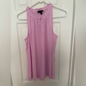 J.Crew lilac sleeveless blouse